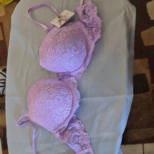 Smart & Sexy pink Lace Bra  NEW WITH TAG